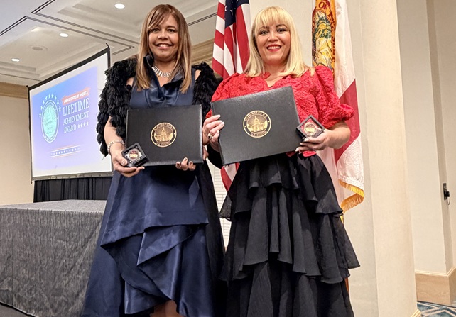 Dominicanas reciben Moneda del Capitolio de EE.UU.